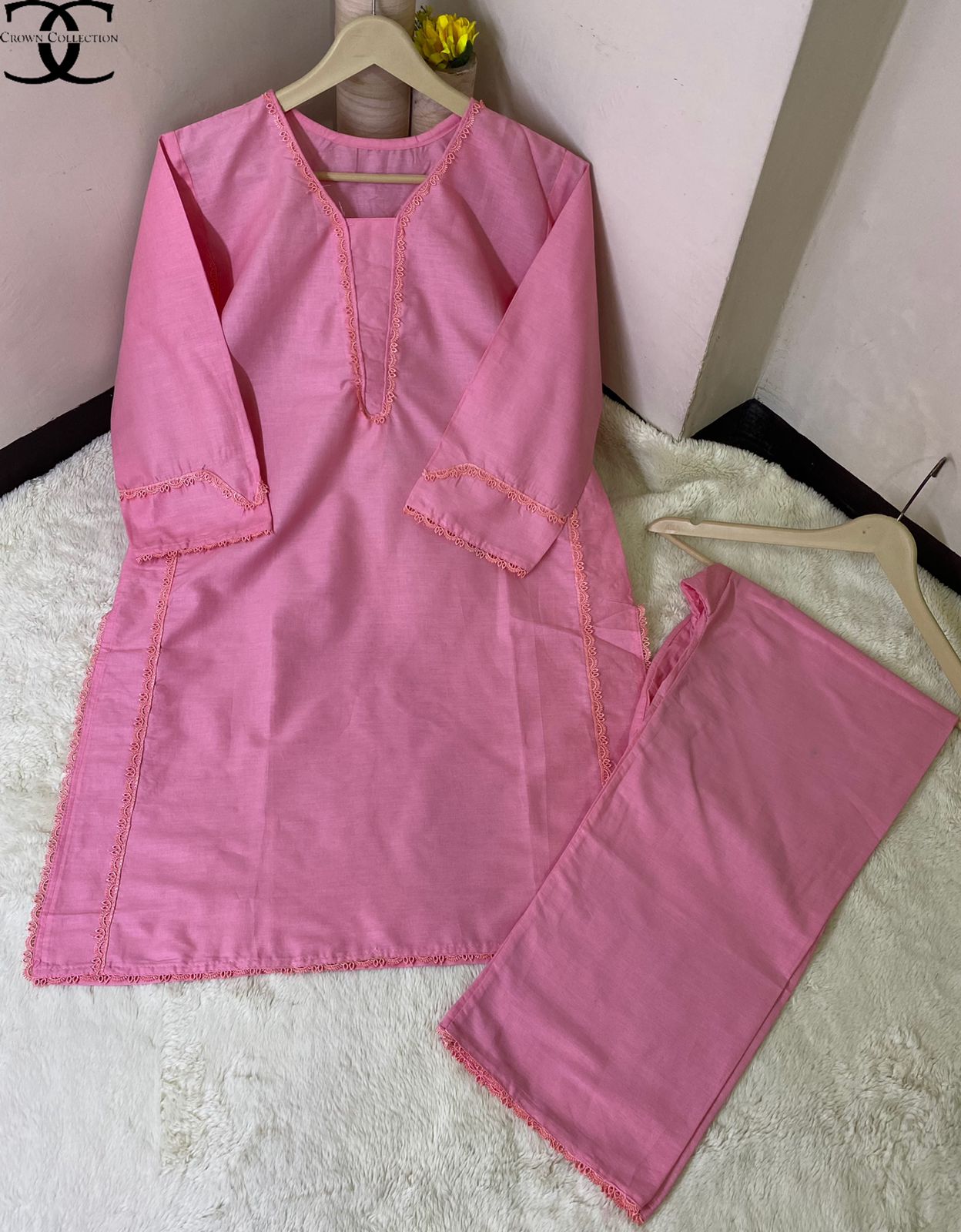 Cotton suit 2pc