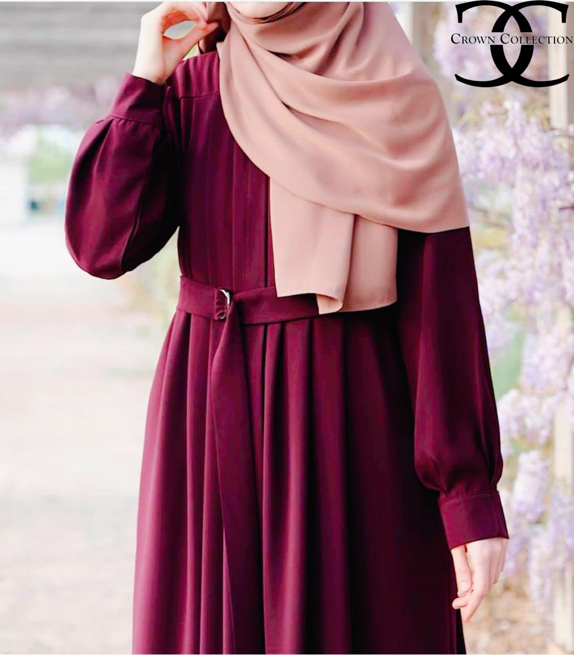 Abaya Front Zip With Both Sided Pocket